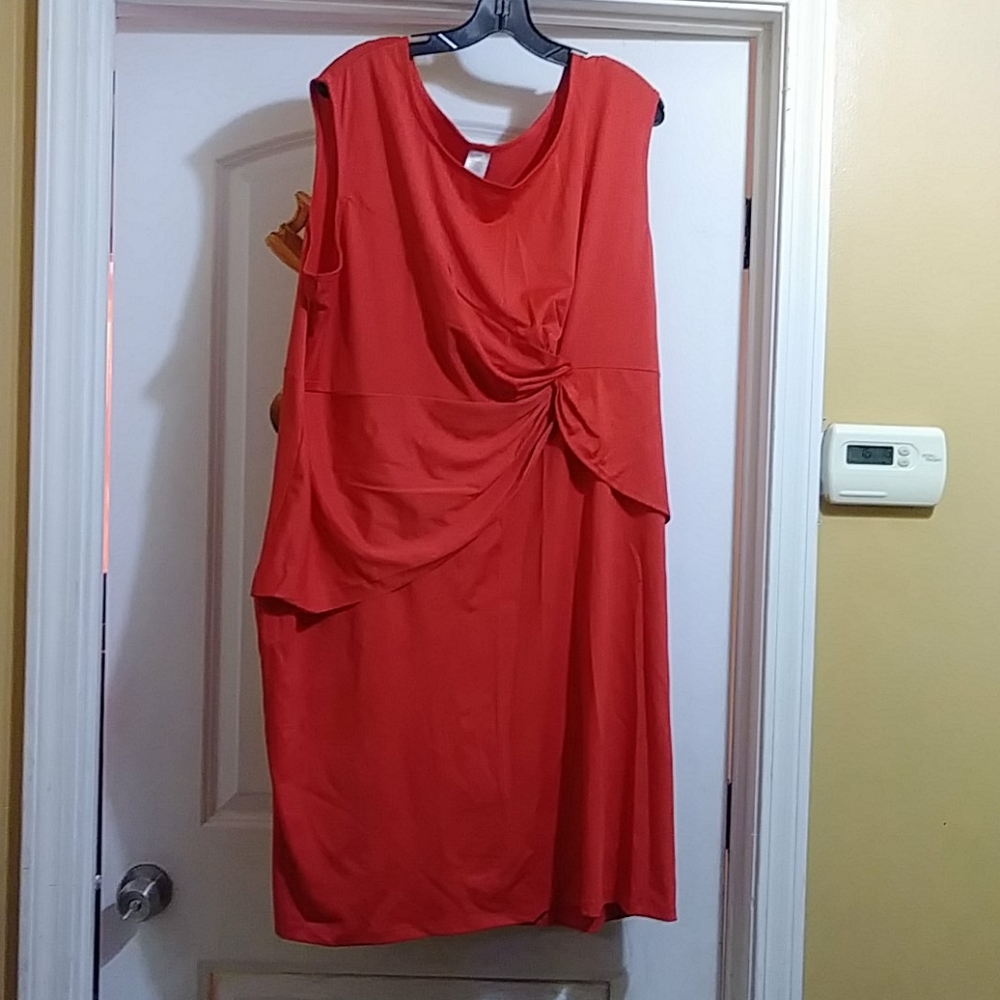 Red dress